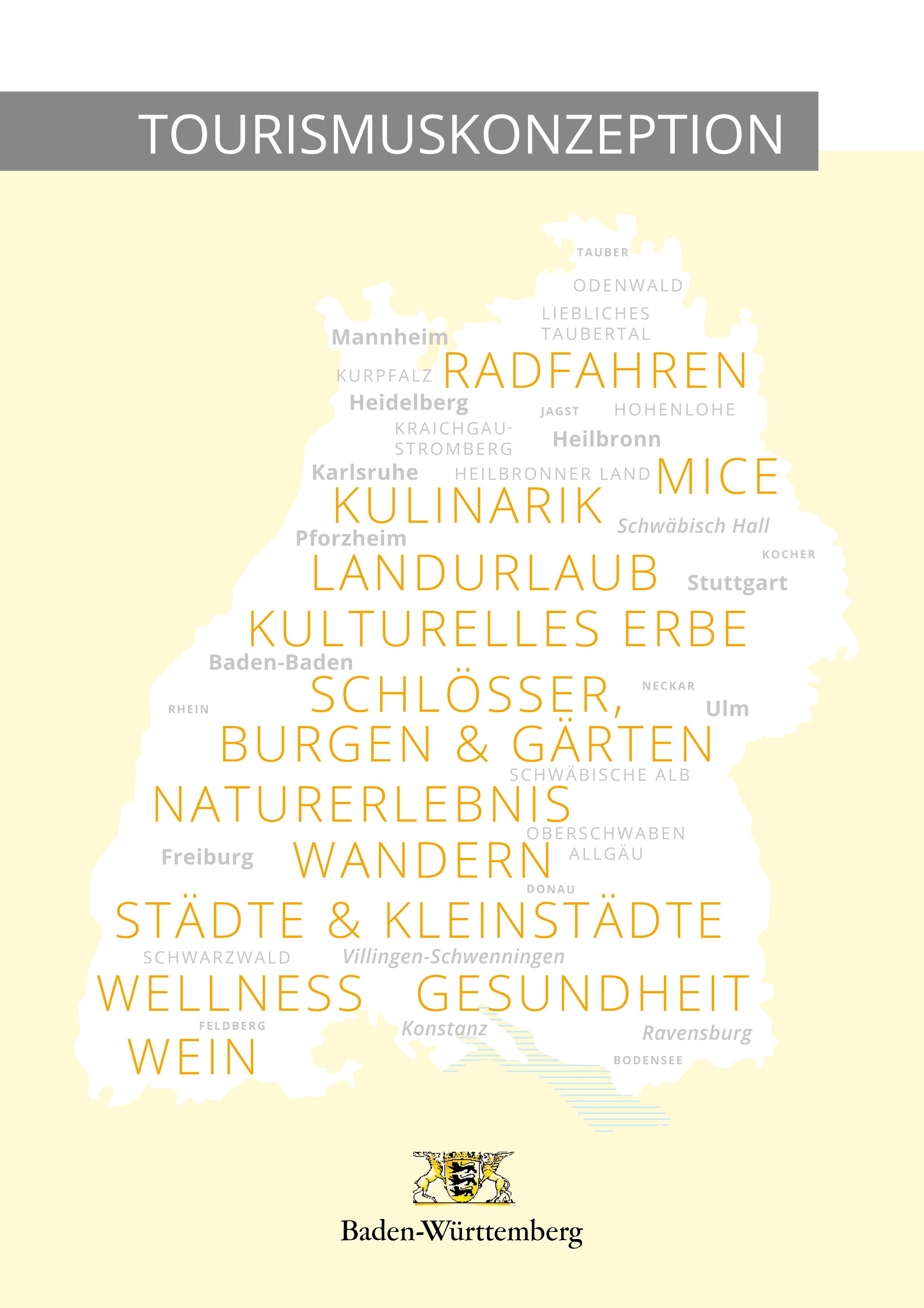 Tourismuskonzeption Baden Wuerttemberg Cover
