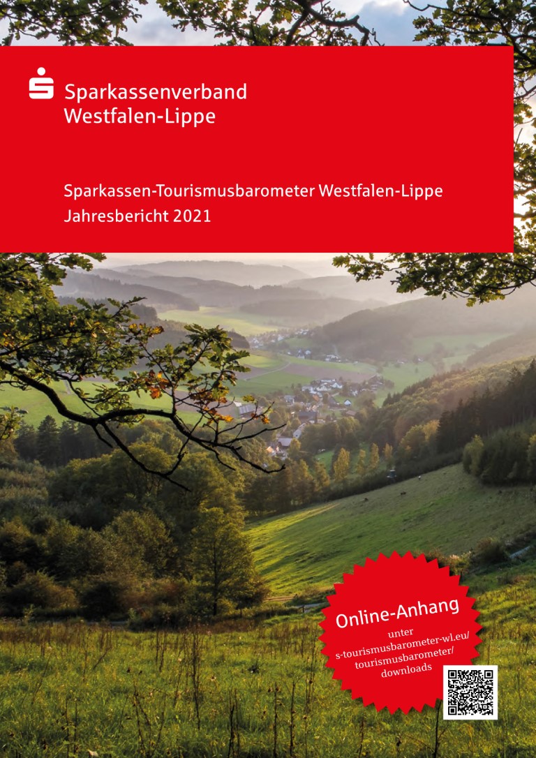 Sparkassen Tourismusbarometer WL 2021 Cover