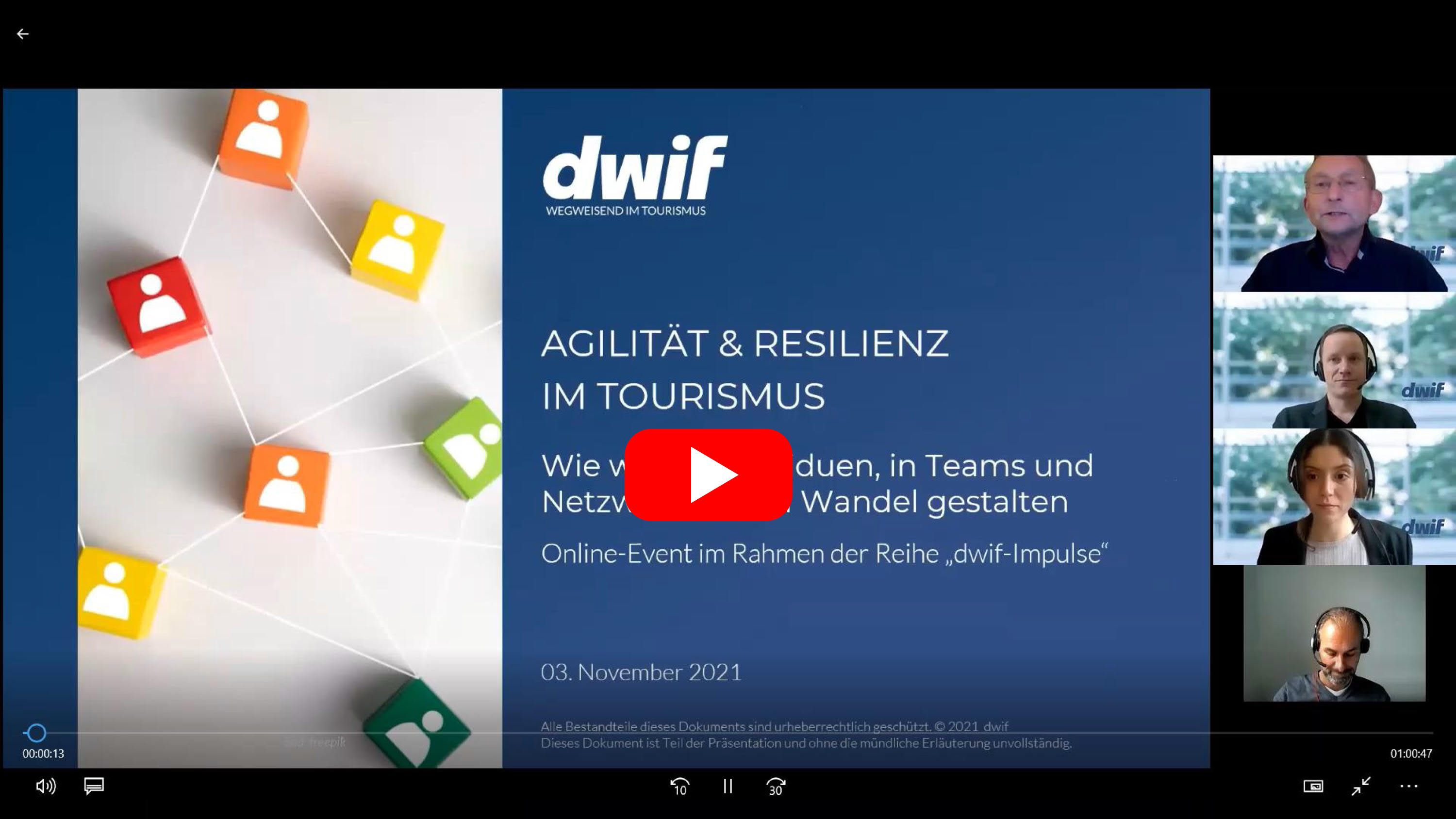 dwif-Impulse: Agilität &Resilienz im Tourismus