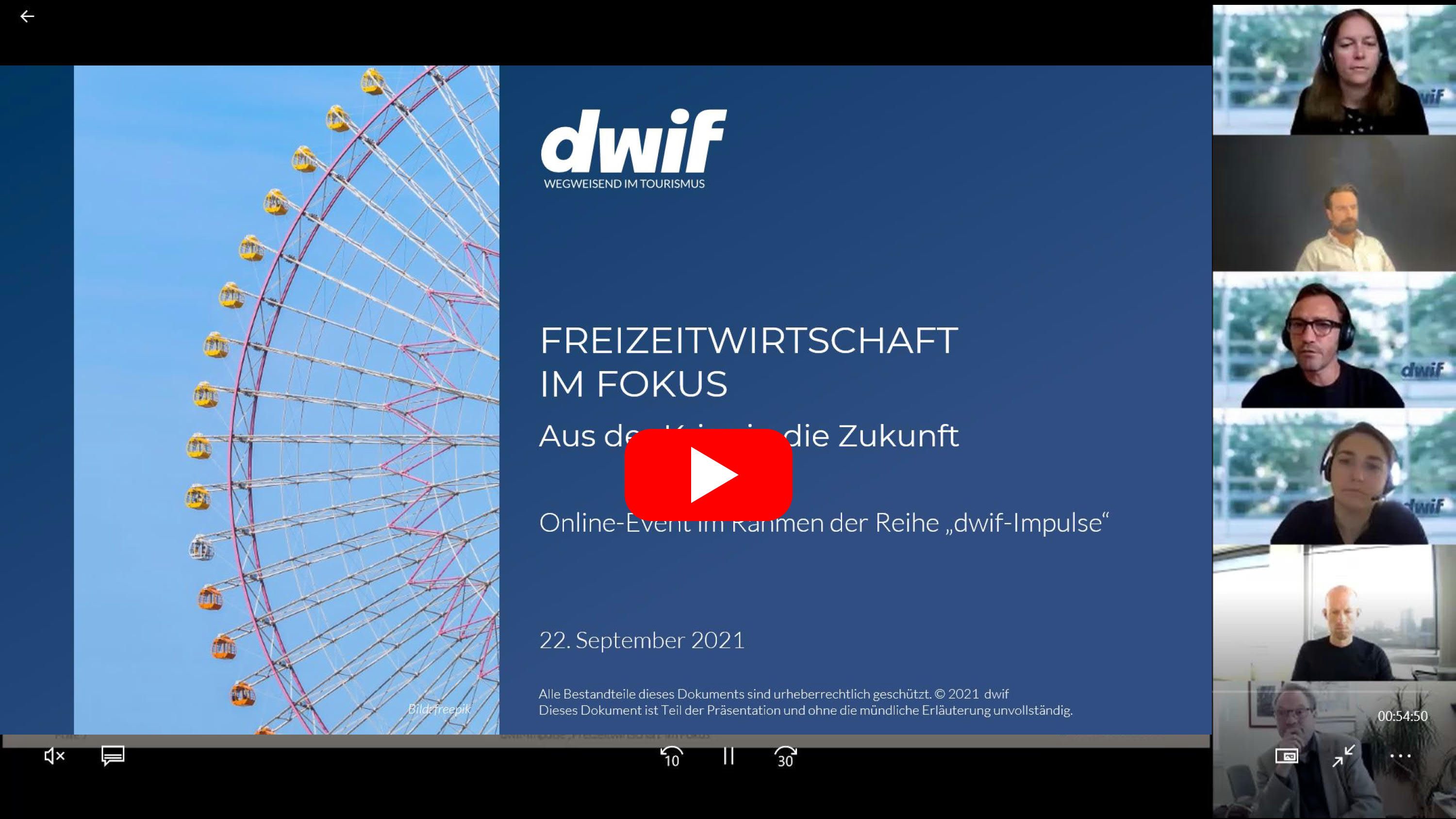 dwif-Impulse: Freizeitwirtschaft im Fokus