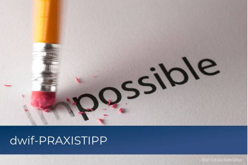 Weiterleitung dwif-Praxistipp
