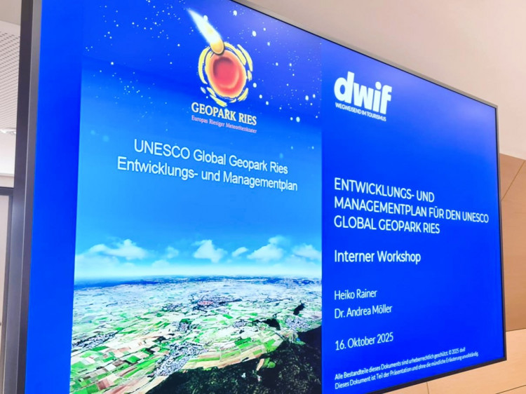 dwif: Projektauftakt bei internem Workshop zum Entwicklungsplan Geopark Ries