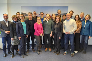 Fachbeirat zur Grundlagenuntersuchung „Fahrradtourismus in Deutschland“, aufgenommen zur vierten Sitzung des Beirats im Januar 2026