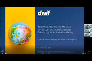 dwif-Impulse: Incoming-Tourismus im Fokus